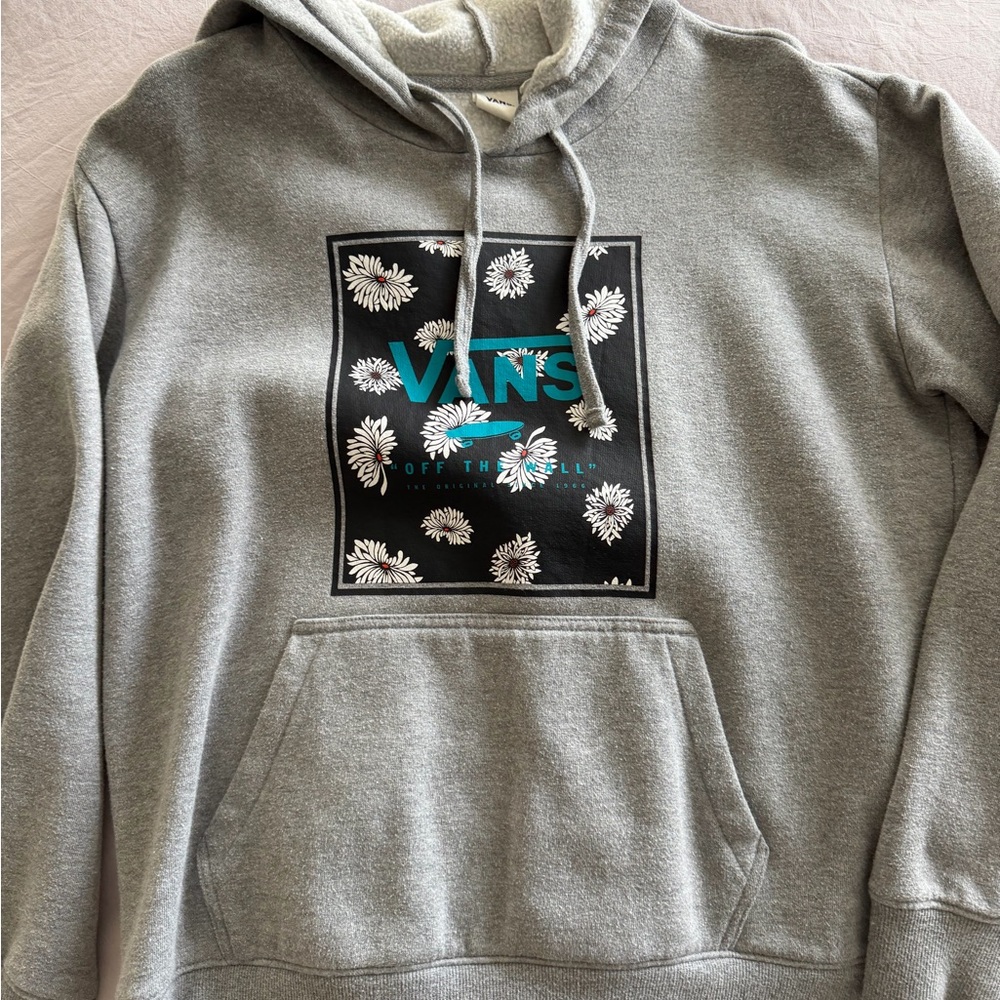 Vans Light Gray Fleece Hoodie